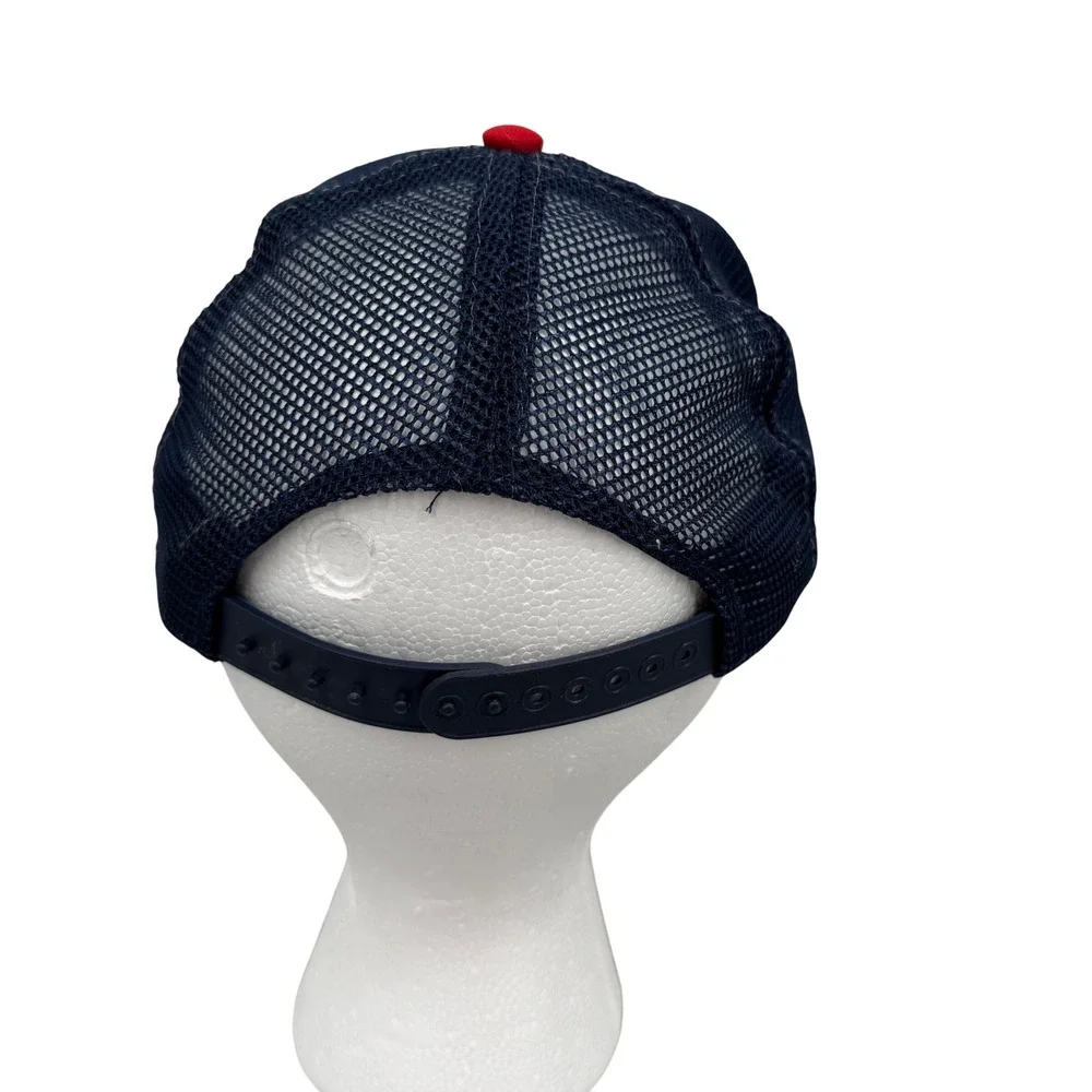 Vintage Chicago White Sox MLB Trucker Hat Kids Boys SOX Mesh Snapback Blue Red
